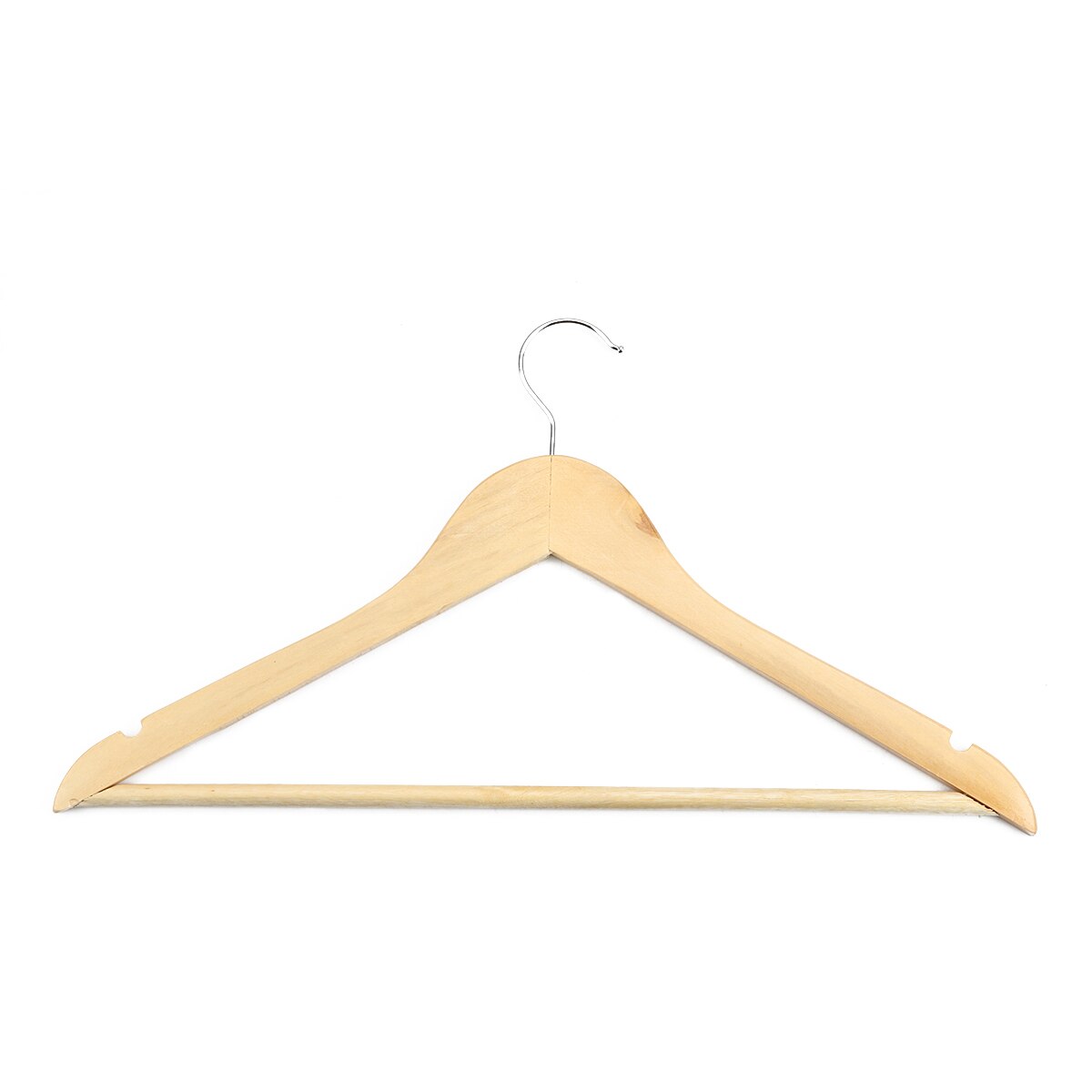 Kledinghangers van massief hout, droogrek, kledingwinkel, winkeldisplay, showpak, overhemd, broek, ondergoed, kastorganizer, 1 stuk: Default Title