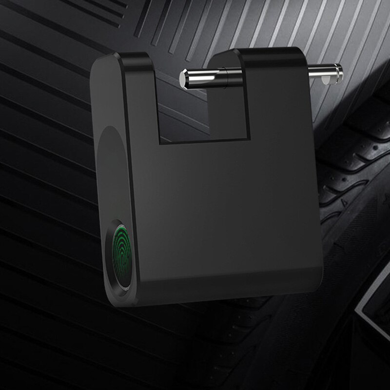 Fingerprint Padlock Fingerprint Unlock USB Rechargeable Smart Keyless Fingerprint Lock Anti-Theft Home Security Lock
