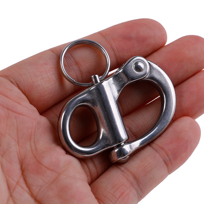 316 tuigage zeilboot vaste borghaak rvs beugel vast oog karabijnhaak zeilboot zeilboot jacht buitenleven