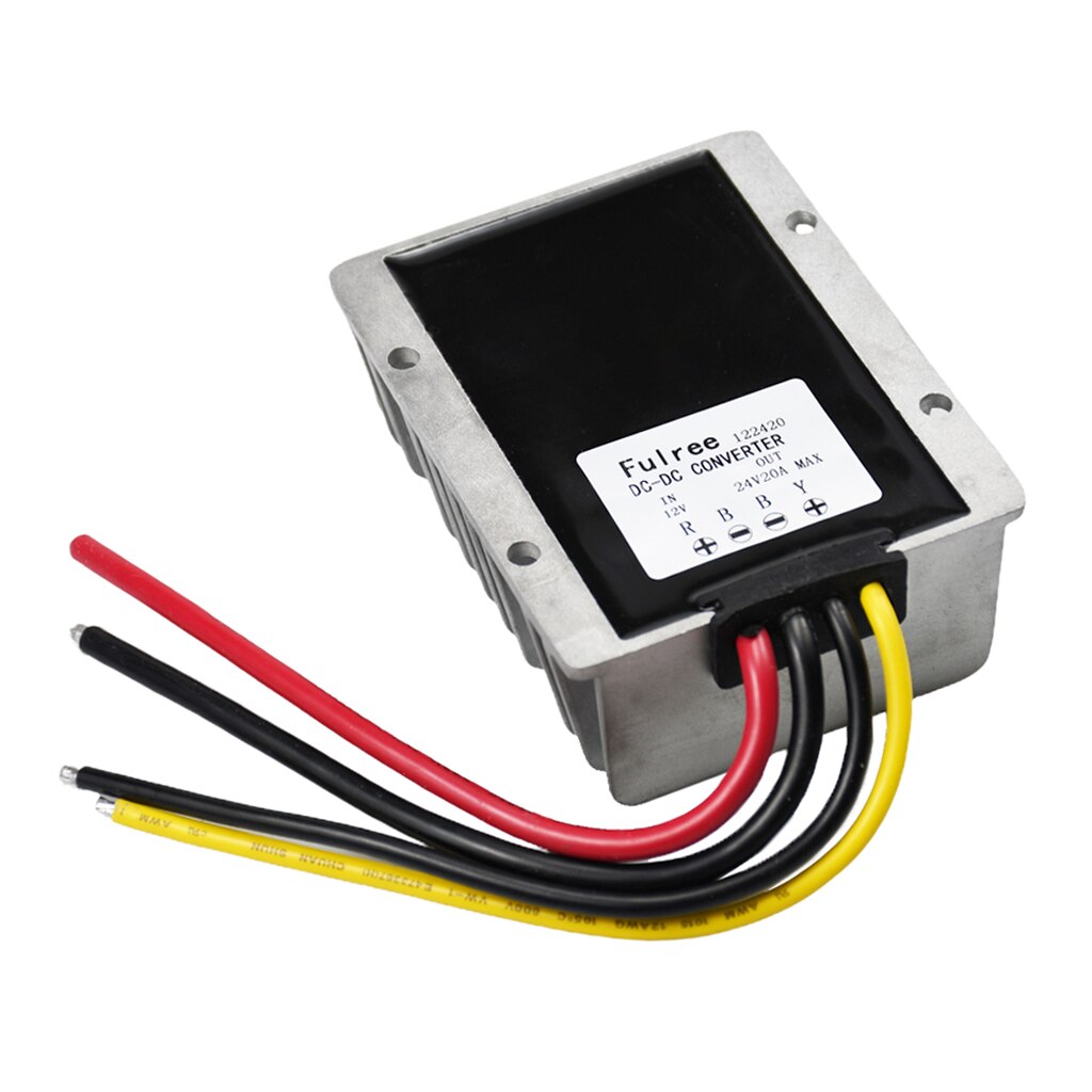 Voltage Regulator DC DC 10-23V Step UP to DC 24V 20A Buck Transformer 12V to 24V Converter