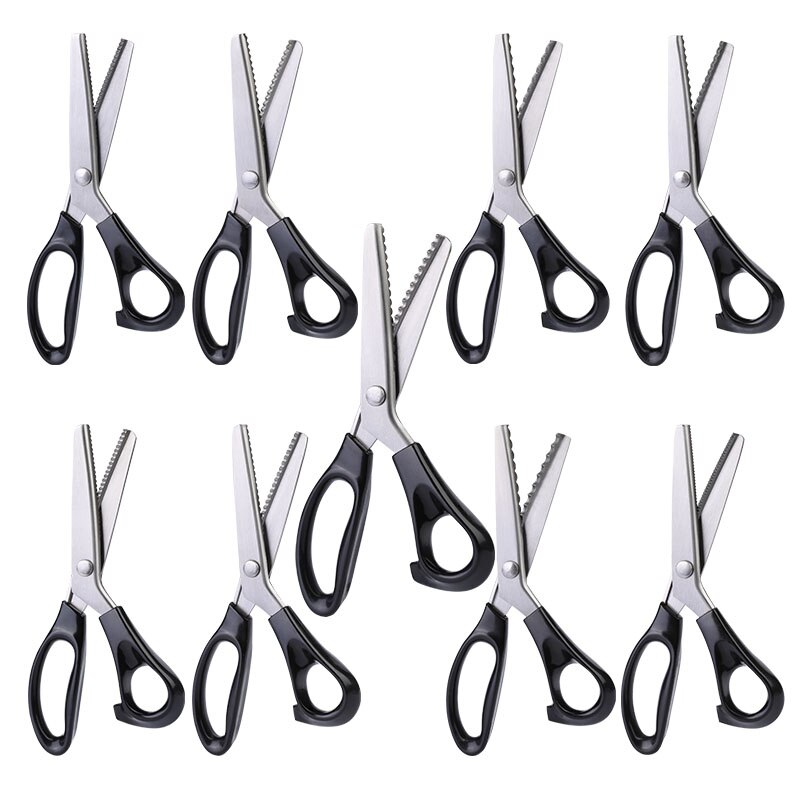 RORGETO-Tijeras de sastre de acero inoxidable para costura, herramienta de tapicería de cuero artesanal, tijeras para tela, 1 Uds.