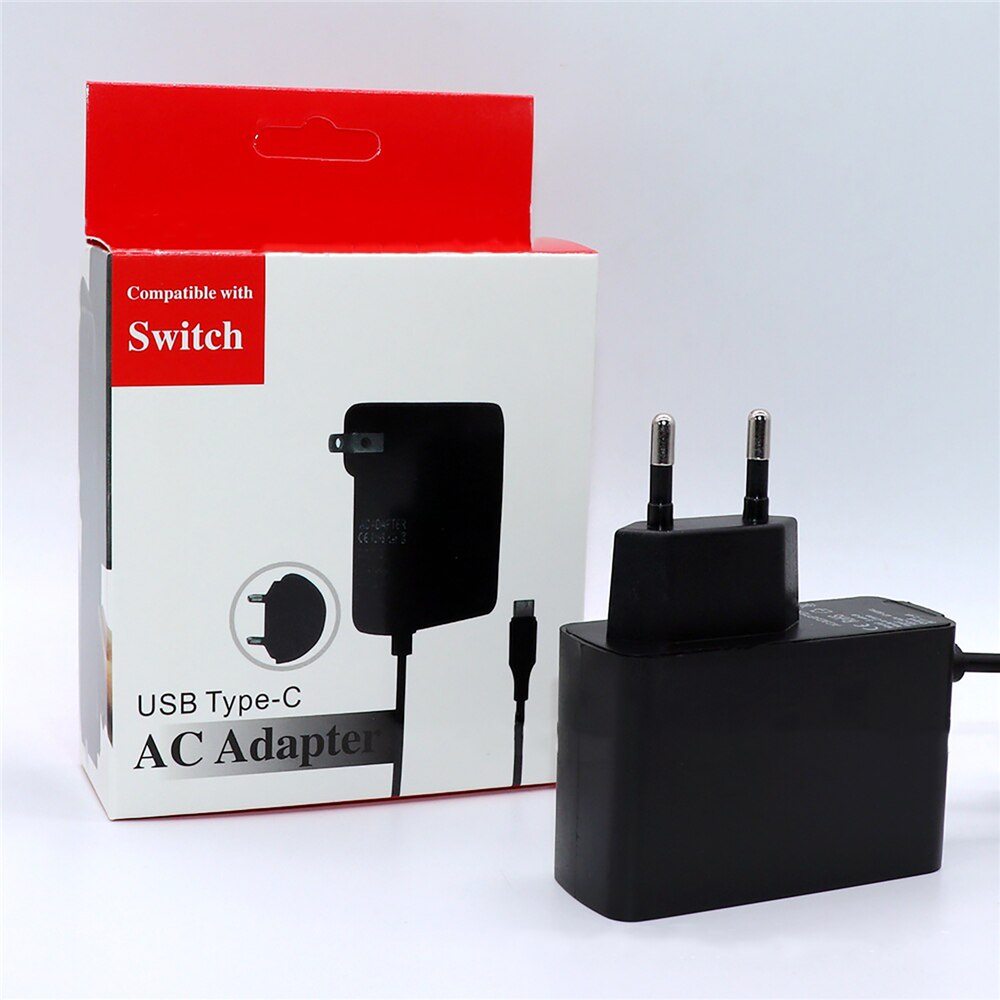 Ac Power Adapter Oplader Voor Nintend Schakelaar Game Console Voor Ns Voor Nx Handvat Game Controller Eu/Us Plug
