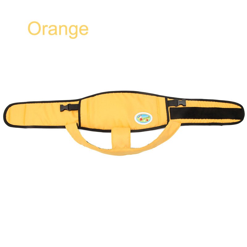 Babyinner baby spisestuestol sikkerhedssele anti-fald fast bælte spædbarn bærbart beskyttelsesudstyr baby selepude strækvikle: Orange