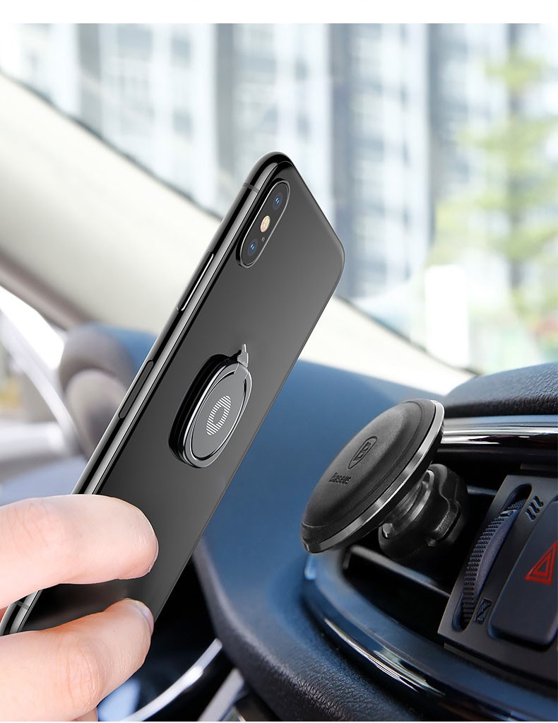 Metal Ultra Thin Phone Holder Universal Mobile Phone Finger Ring Holder Flexible Phone Stand for Samsung Galaxy Note 10 Huawei