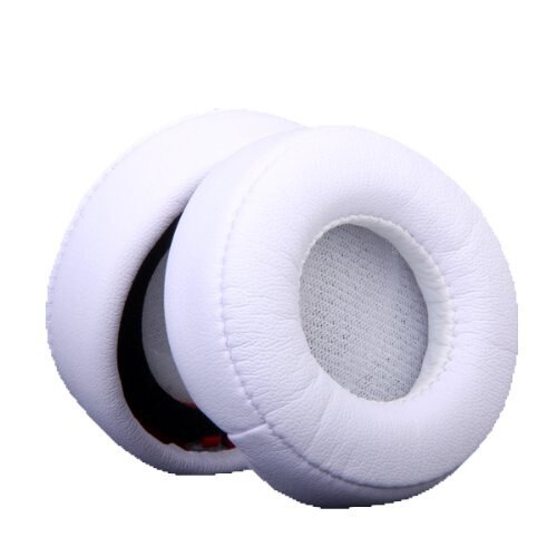 Almohadillas de repuesto para auriculares Beats MIXR, Kit de almohadillas para los oídos, funda de almohada de espuma: White