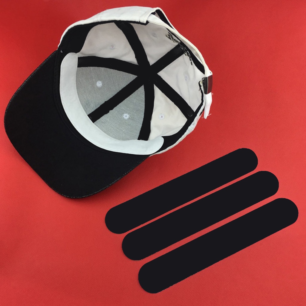 20 stk. cap svedbånd strimler - hat størrelse størrelse tape reducering liner protector tilbehør til mænd og kvinder hatte