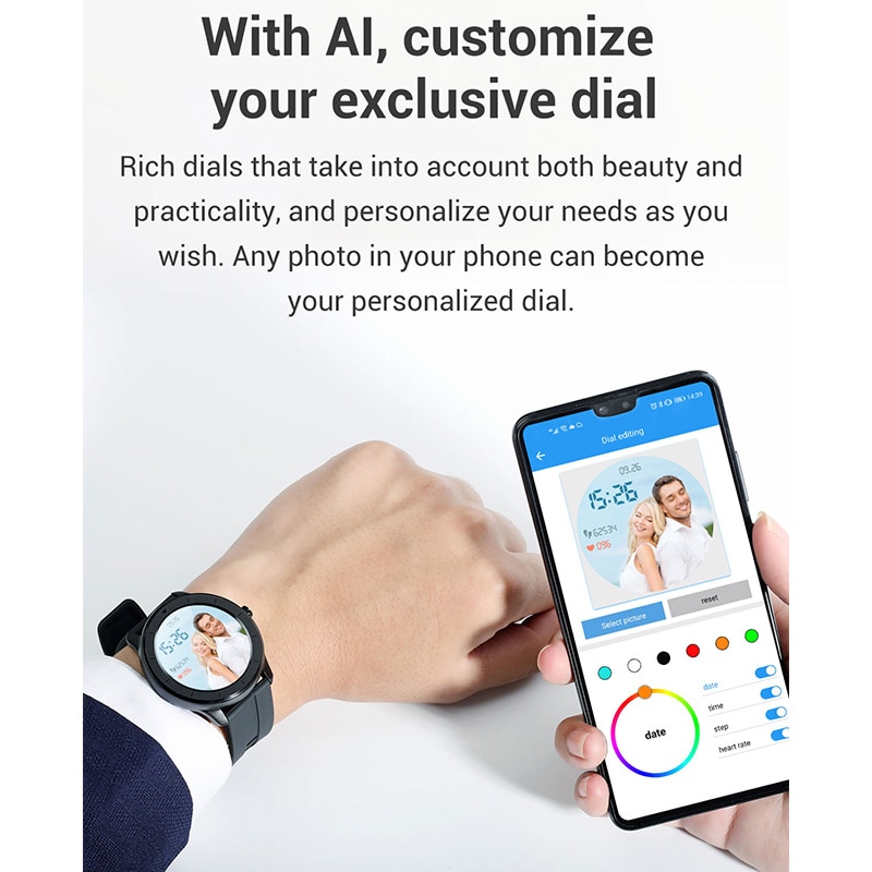 T6 Smart Watch Smartwatch Full Touch Screen Men Women Sport Bluetooth Metal Fitness IP68 Life Waterproof Smart Watch