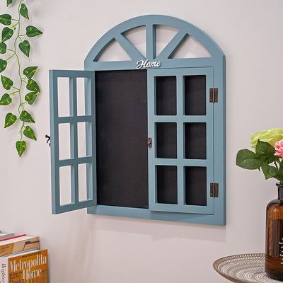 Decoraciones de pared para tienda de café, pizarra falsa para fondo de ventana, adornos colgantes de pared, mensaje para tienda de té y leche: W41X1.5XH52cm B