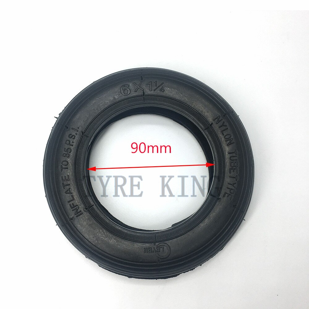 6 x 1 1/4 banden binnenband 150mm luchtbanden voor elektrische scooter accessoire