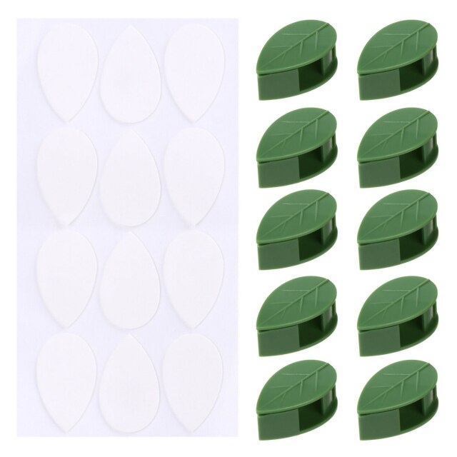 10 Stuks Plant Armatuur Clip Plant Klimmen Muur Zelfklevend Fastener Gebonden Armatuur Wijnstok Gesp Haak Tuin Plant Muur Klimmen: Default Title