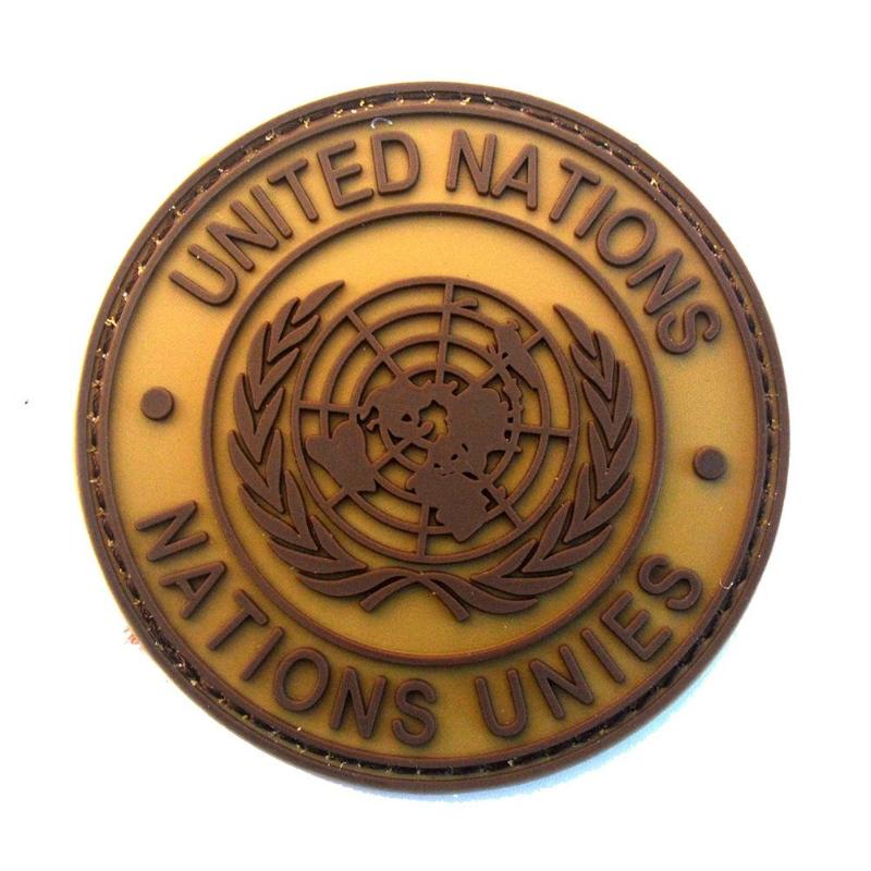 Internationale U.N UN Verenigde Naties Echt Schouder Patch Badge