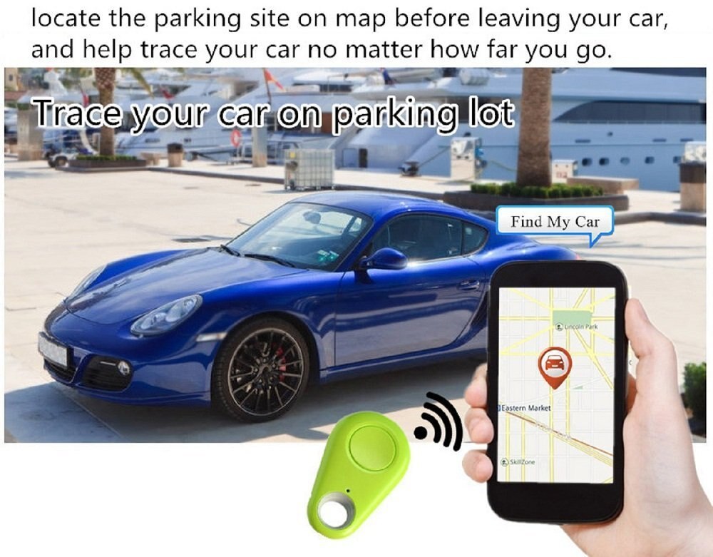 ! husdjur smart mini gps anti-lost vattentät bluetooth tracking finder enhet auto mattor barn motorcykel spårare