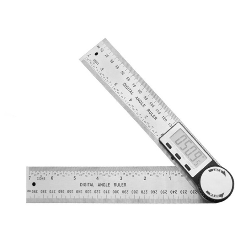 Protractor, Digital Protractor with Screen HOLD and 180 ° Rotatable Function, Bevel Ruler for Woodwork: Default Title