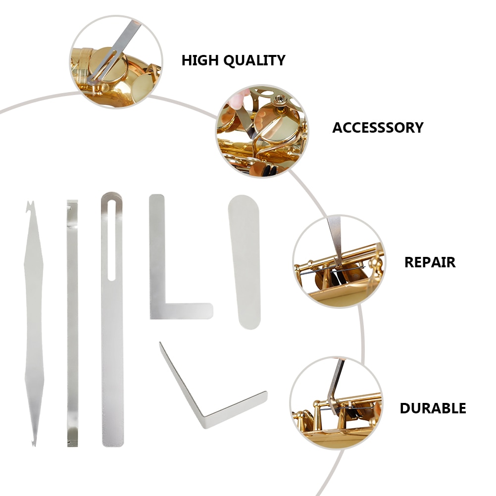 1 Set Sax Reparatie Onderdelen Saxofoon Repareren Kit Houtblazers Instrument Accessoire