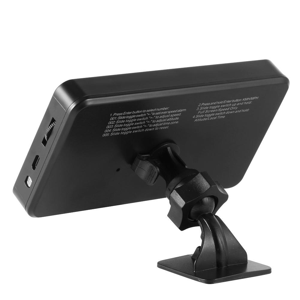 Digital GPS Speedometer Car HUD Head Up Display KM/H MPH Speed Display Over Speeding Alarm System Universal for Motorcycle Truck