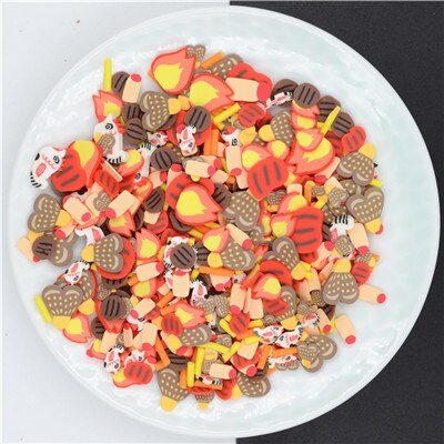 Plastilina de colores para niños, arcilla polimérica educativa de 20 g/lote con mezcla de aspersores, para la fabricación de artesanías: Mix