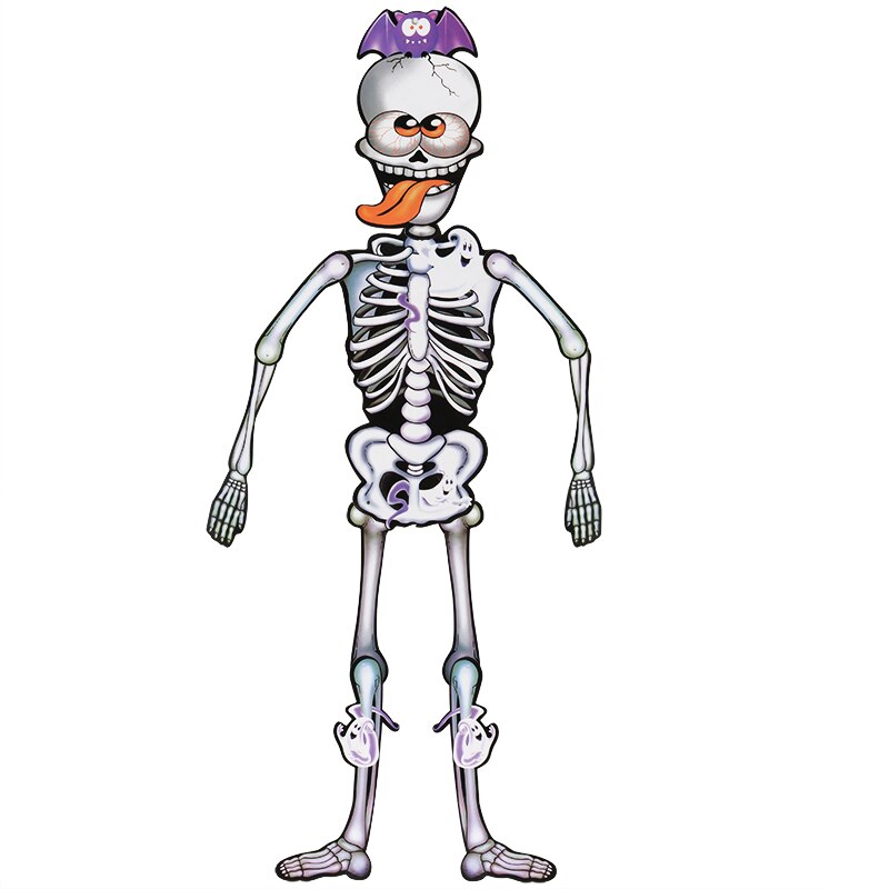 Halloween Pompoen Skelet Opknoping Banner Veranda Teken Welkom Teken Thuis Indoor/Outdoor Voordeur Veranda Yard Opknoping Decor Craft: G