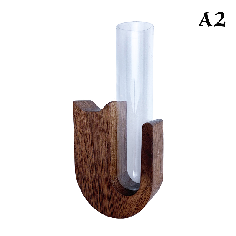 Wazon z wąsami dla kota Wazon z wąsami dla zwierząt Magnes na lodówkę Drewniany i szklany kolektor sierści zwierząt domowych Prezent na pamiątkę Wystrój domu: czarny