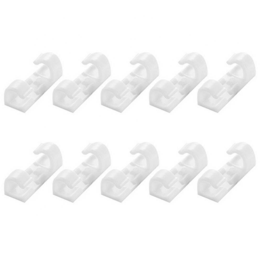 SUNFICON Magnetische Kabel-Clips – 10 Stück, Silikon-Organizer Für Ohrhörer & Kabel (7 Cm)