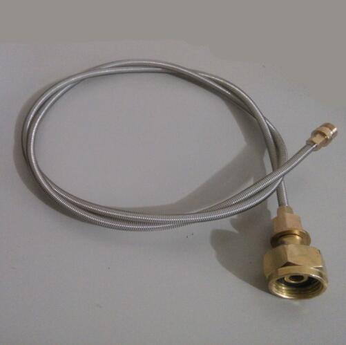 Jeebel Gas Refill Adapter Outdoor Camping Stove Use Household LPG to Cylinder Gas Tank Conversion Head Burner refilling: Package 1