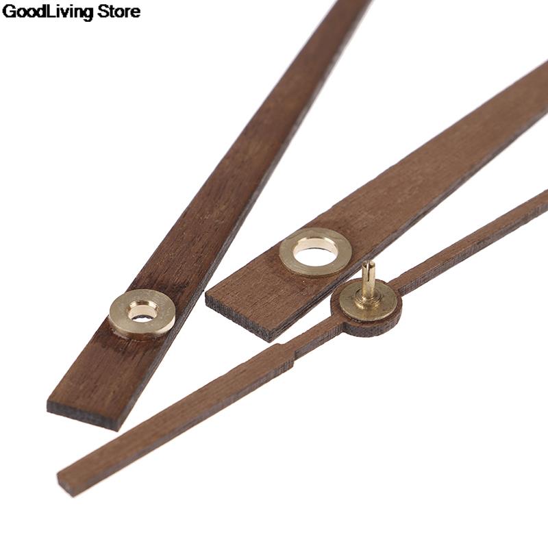 1 set Wooden pointers DIY wall clock hands 10 12 inch clock Walnut wood needle Quartz Clock replace part Accessories
