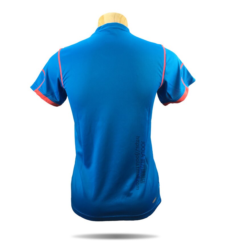 Camiseta JOOLA de manga corta para tenis de mesa, camisa de juego de bádminton, ropa deportiva de secado rápido para hombres y mujeres