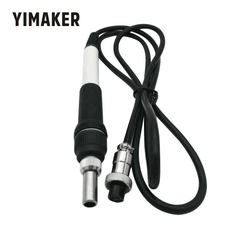 YIMAKER For HAKKO T12 Soldering iron Station Handle welding connector with GX12MM air head plug