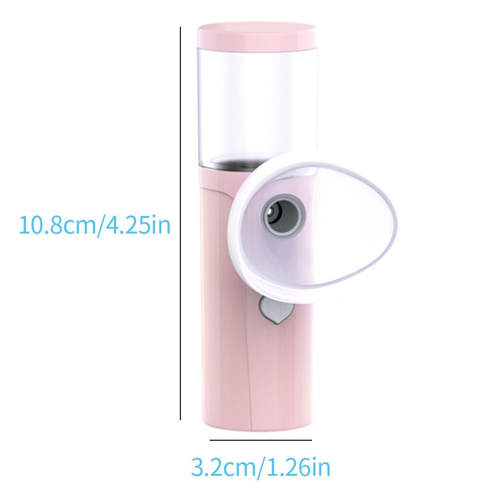 Mini Portable Humidifier Eye Mister Portable Cool Facial Steamer Device Beauty Spray Hydrating Apparatus Cold Spray Apparatus