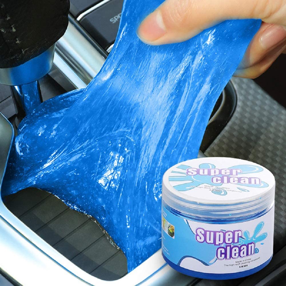 Auto Interieur Air Vent Cleaning Gel Magic Slib Toetsenbord Kloof Hoek Detaillering Sweep Dust Cleaner Removal Tool Wassen Lijm Modder