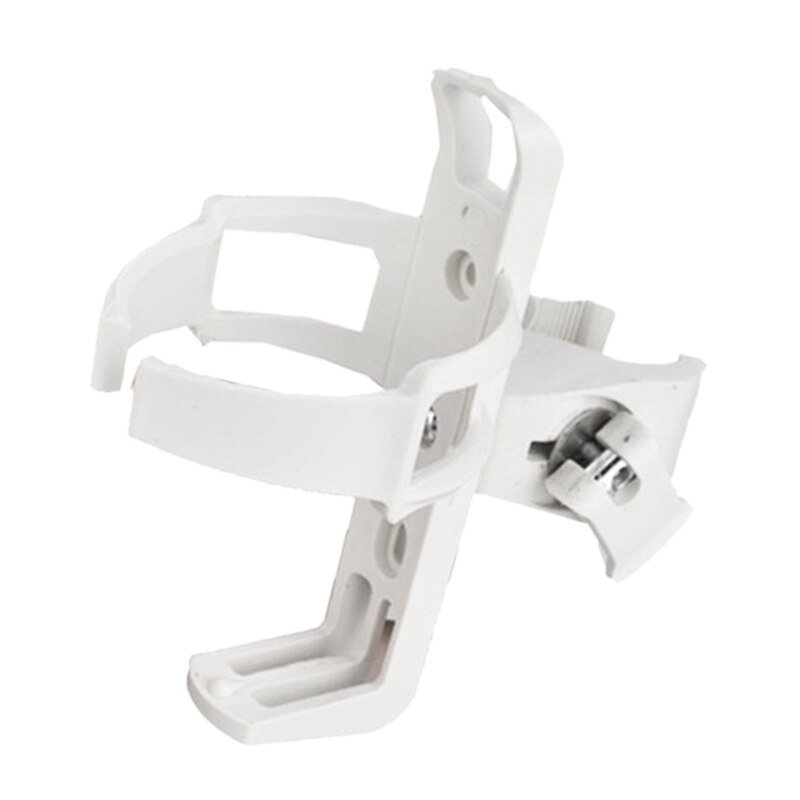 Soporte de copa de agua para patinete eléctrico Xiaomi Mijia M365 M365Pro, Ninebot ES1 ES2 ES4 Dualtron: White