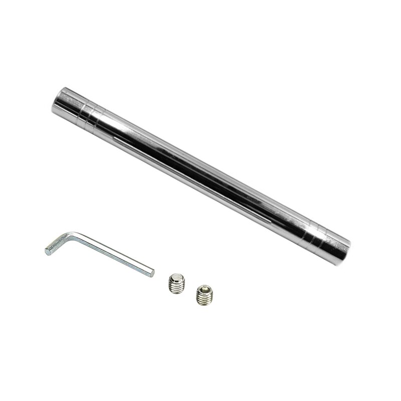 Adjustable Dumbbell Bar Connector Barbell Extension Rod For 25mm Solid Dumbbell Bar Weight Lifting Strength Training Attachments: 35cm