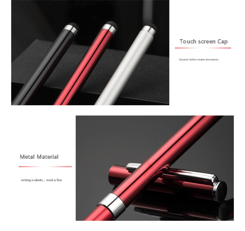 Metal Capacitive Touch Screen Stylus Pen For iphone 11 ipad mini 5 6 air Samsung note5 S10 xiaomi Universal android Phone Tablet