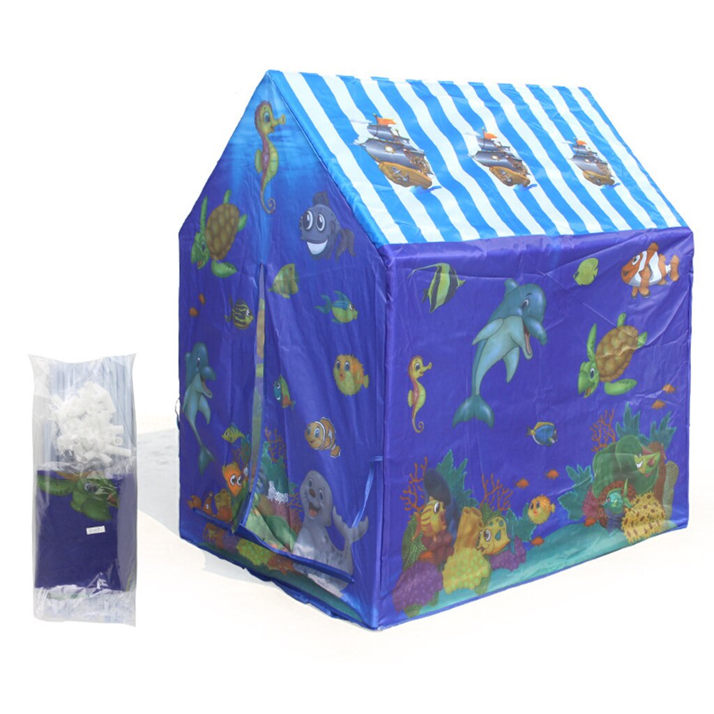 Kinder Spielhaus Wigwam Spielzeug Zelt für Kinder Spielen Zelt Indoor Outdoor Spiel: Underwater World