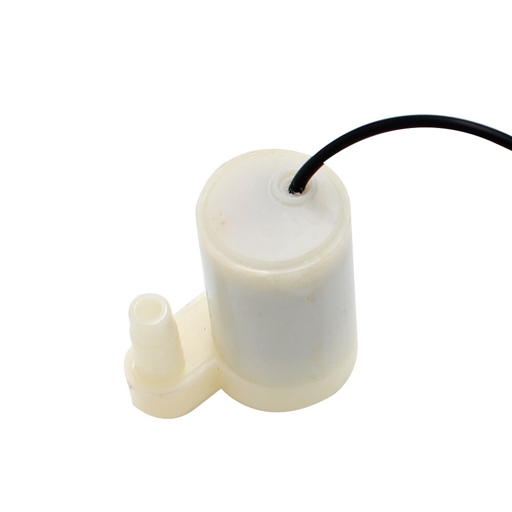 5PC Mini Micro Submersible Water Pump 100L/H DC 3V Low Noise Brushless Motor Pump horizontal vertical 1m soft hose: 5pcs vertical