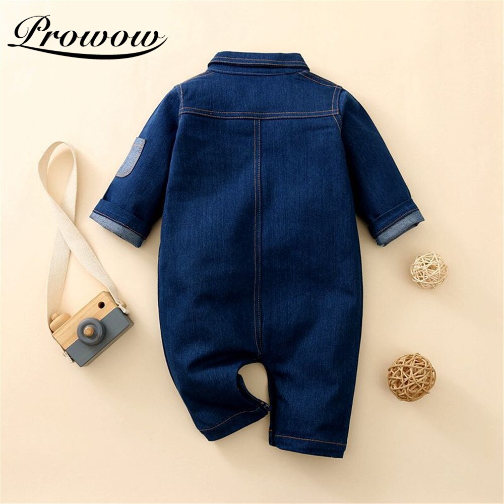 Winterliche babykleidung für neugeborene, langärmlige Baby-Overall, Cowboy-jumpsuits für freundlicher, kleinkinderkostümich, einfarbige Baby- #39