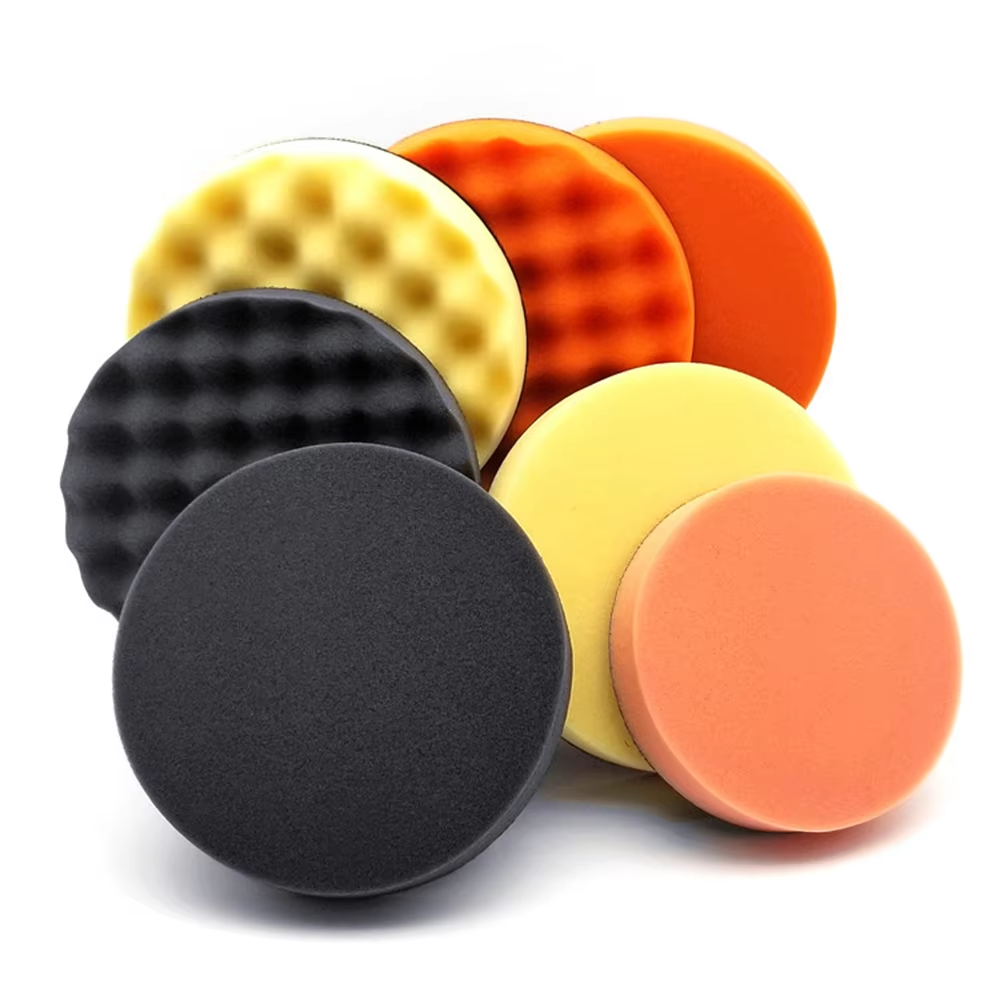 AUTOBRIGHT 5 "6" Zoll Auto Polierer Pad Professionelle Poliermaschine Schwamm Schnelle Detaillierung Waschwachs Spiegel Wachsen Sauberer Schaum