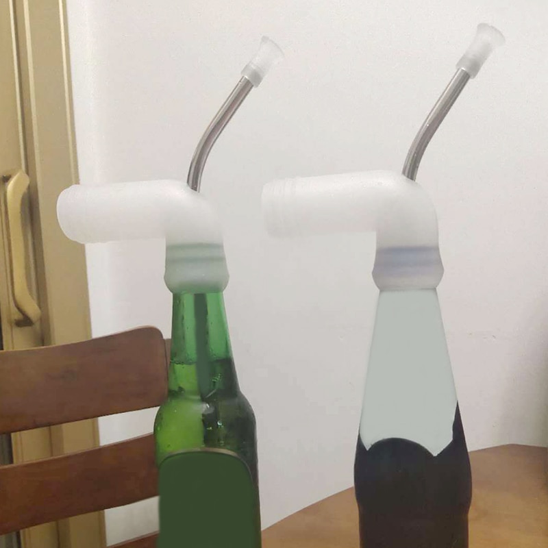 Øl snorkel, dobbelt øl snorkel, øl dispenser
