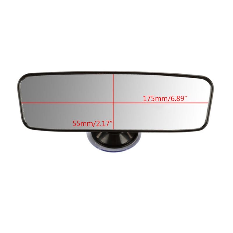 Universal Interior trasero espejo de espejo retrovisor para coche 360 ° de rotación libre 964B