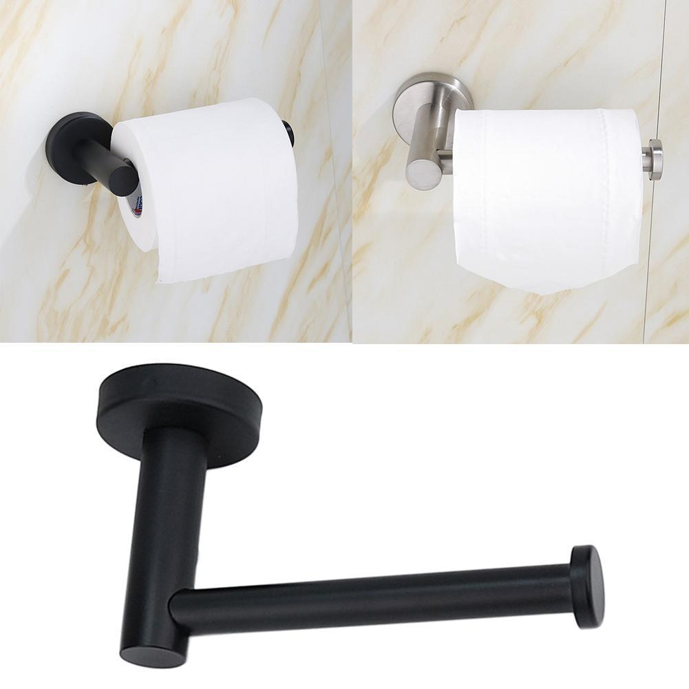 Portarrollos de papel higiénico de baño ventosa al vacío J16 montaje de pared de acero inoxidable 19 L8I4
