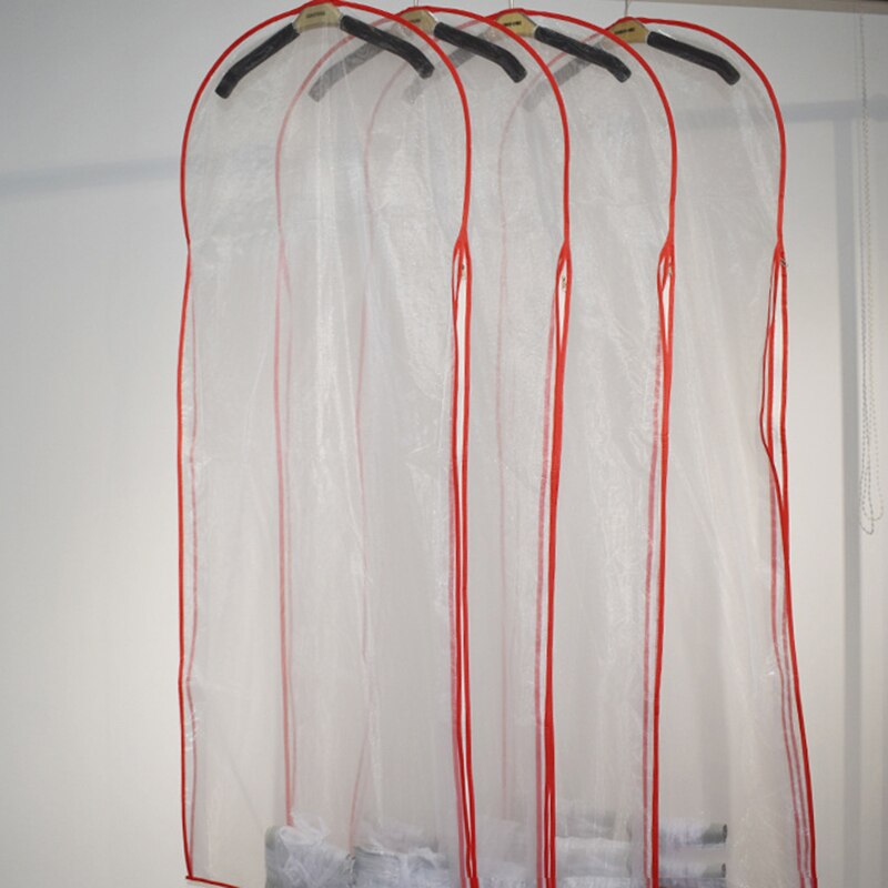 Bruidsjurk Zakken Protector Case Stofdicht Cover Trouwjurken Zak Stofkap Cover Voor Floor Hanger