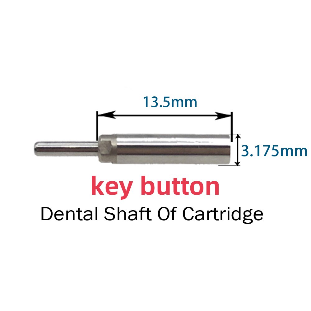 Piezas de Repuesto de eje de husillo Dental NSK kav sirona, accesorios de eje de mano, estrella de aire, midwest, 10 unidades: 13.5mm