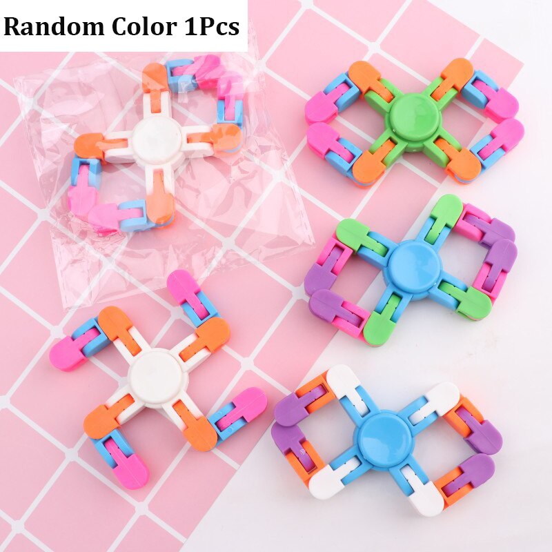 KYLOS Fidget Cadena, Anillo Fidget Spinner De Montaje Juguete Para