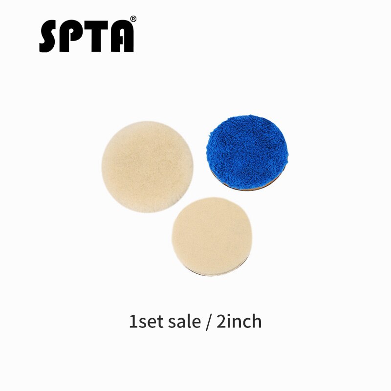 27Pcs Drill Buffing Buffer Detail Polishing Polisher Pad Kit + 5/8&quot-11 / M14 Thread Backing Backer Plate Pad &amp Adapt: 2 inch Mix 3PCS Pads