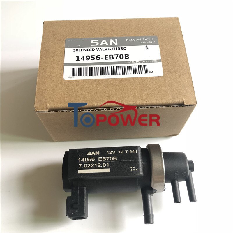 Válvula Solenoide de presión para coche, Turbo de vacío, OEM, 14956-EB70B, 14956-EB70A, para Nissan Navara Frontier Pathfinder, 14956-EB30A, 14956-EB300