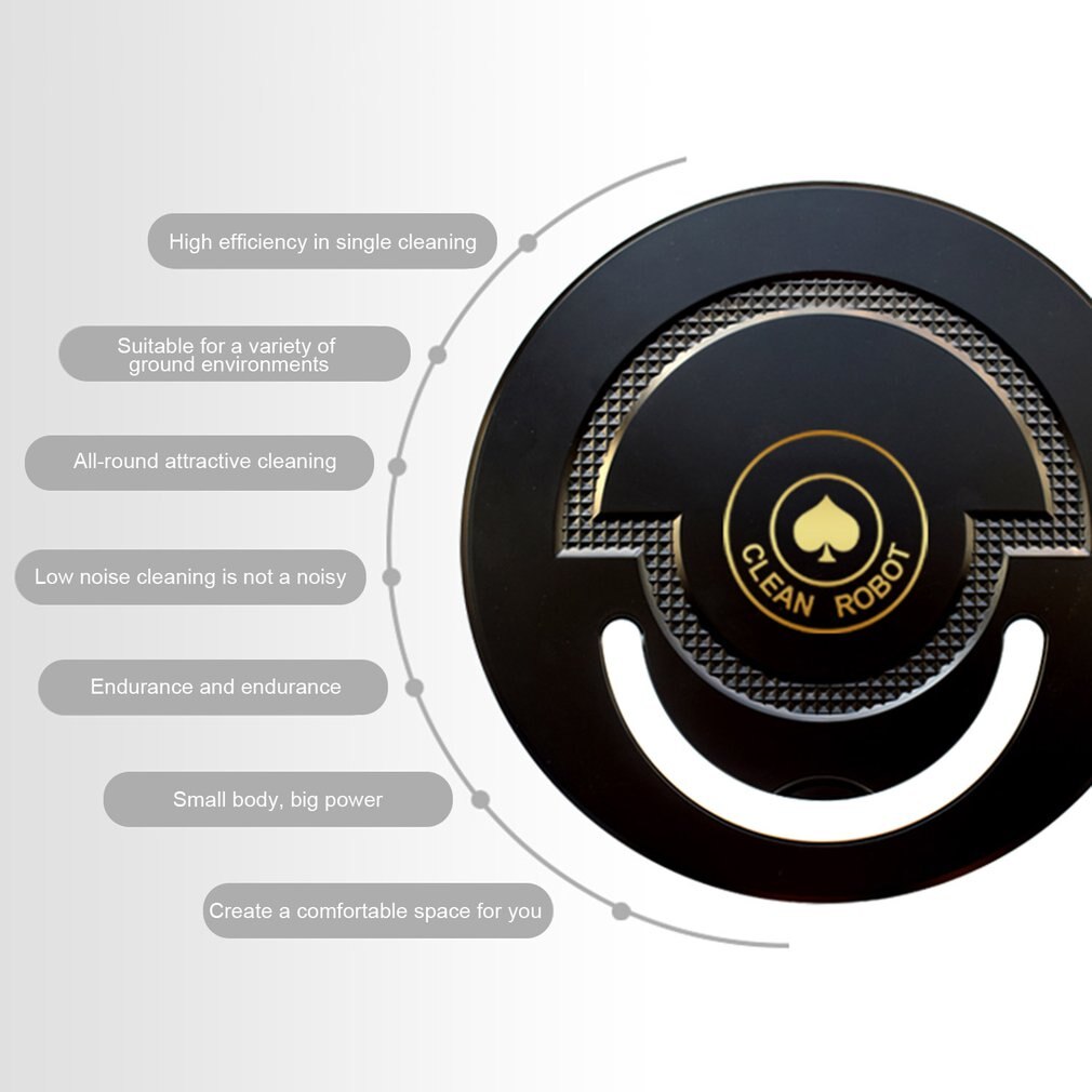 Automatic Cleaning Robot Mopping Cleaner Robot Smart Sweeper Sweeping Robot For Home Office Indoor Floor Household Accessories