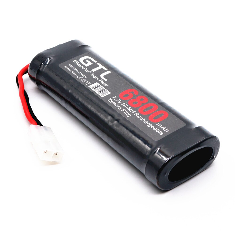 7.2V Battery 6000mAh NiMH Batteries Pack For RC Car Truck Buggy Boat Tank Ni-Mh Baterias gray supper power