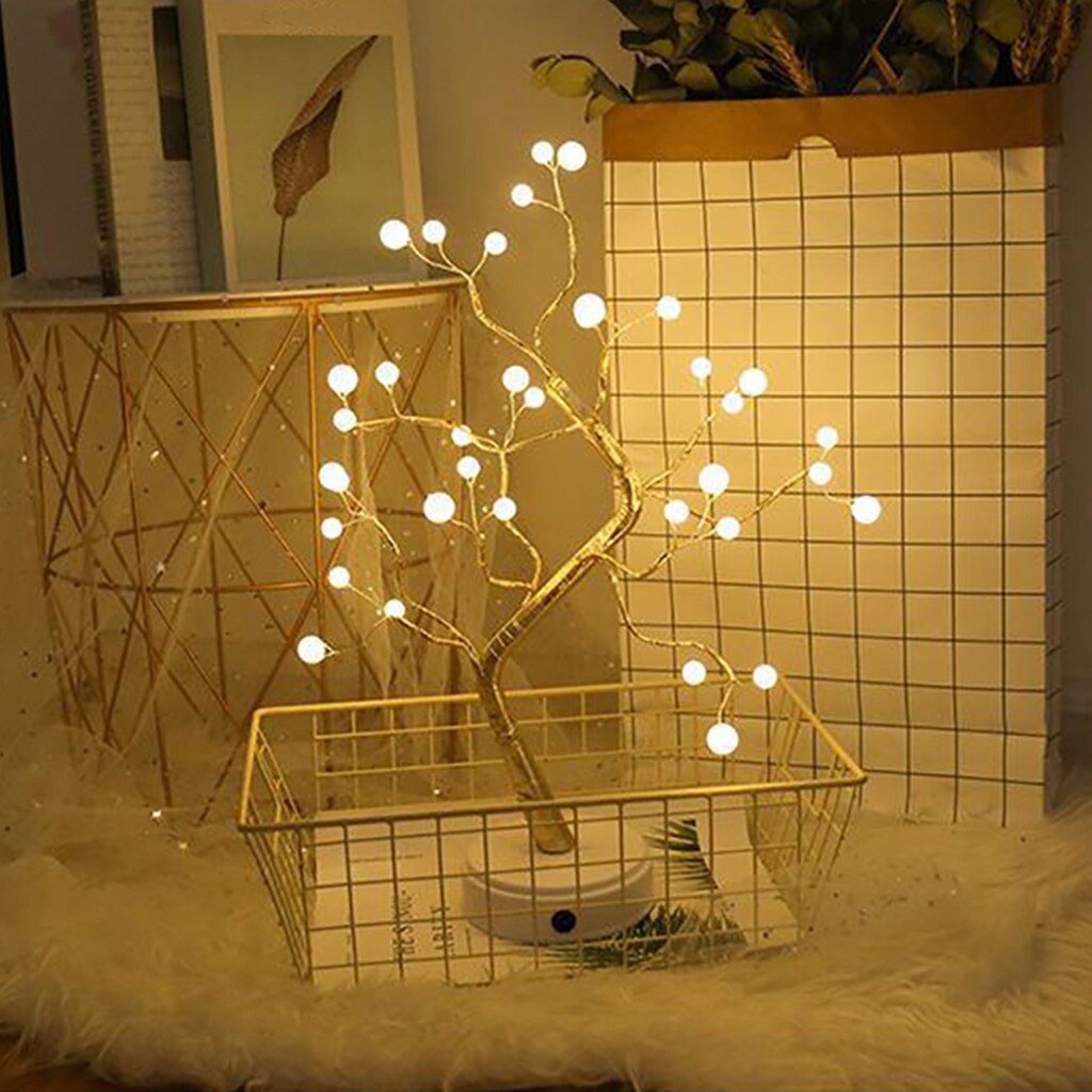 36/108 Height LED Birch Tree Light 60LEDs USB Operated with Switch LED Landscape Light Decor for Home Party Wedding Christmas