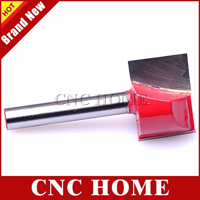 2pcs 6mm*32mm CNC Carbide end mill tool 3D woodworking insert router bits Tungsten Cleaning bottom end wood milling cutter