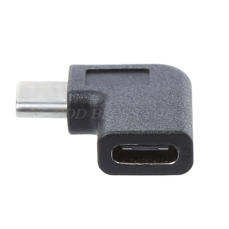 90 Degree Right Angle USB 3.1 Type C Male To Female USBC Converter Adapter