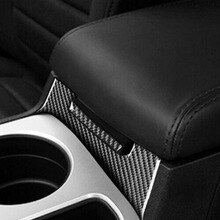 Accessoires Armsteun Panel Cover Black Carbon Fiber Auto Front Vervanging